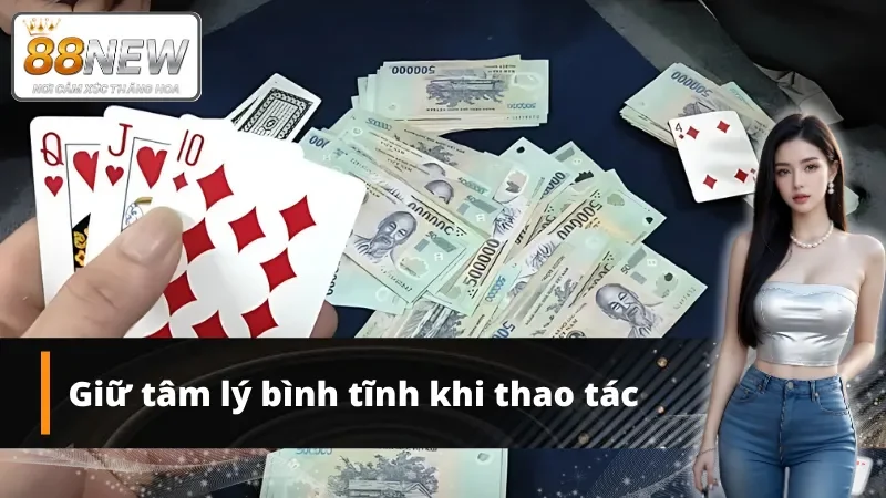 Giữ tâm lý vững vàng trong cách chơi bài cào