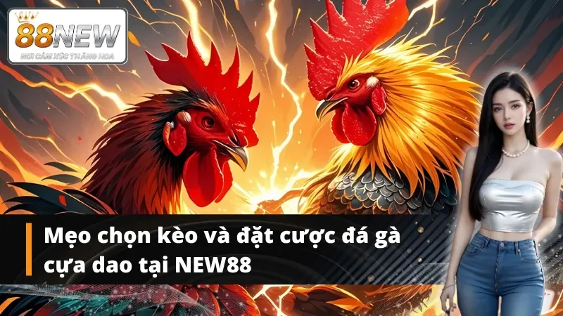 Kinh nghiệm lựa chọn kèo cược đá gà cựa dao