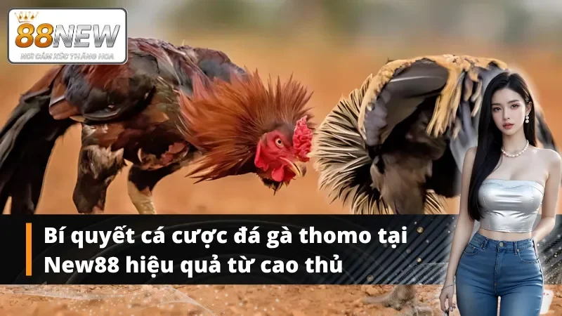 Mẹo cá cược đá gà thomo tại New88 được nhiều người áp dụng